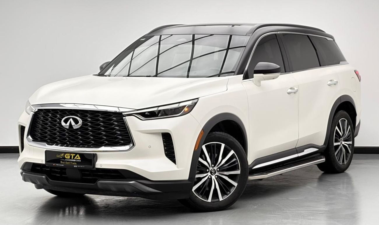 Infiniti QX60 Autograph 3.5L 2024 Infiniti QX60 Autography, 5 Year Infiniti Warranty, 3 Year Infiniti Service Cont