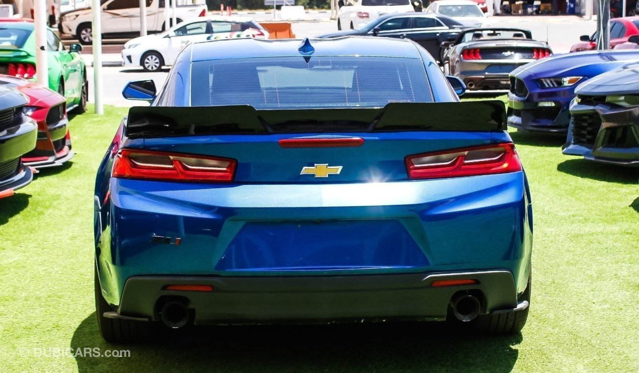 شيفروليه كامارو RS”Pepsi Blue”ZL1 Body Kit”Original Airbags”Very Good Condition, غير قابله للتصدير للسعوديه