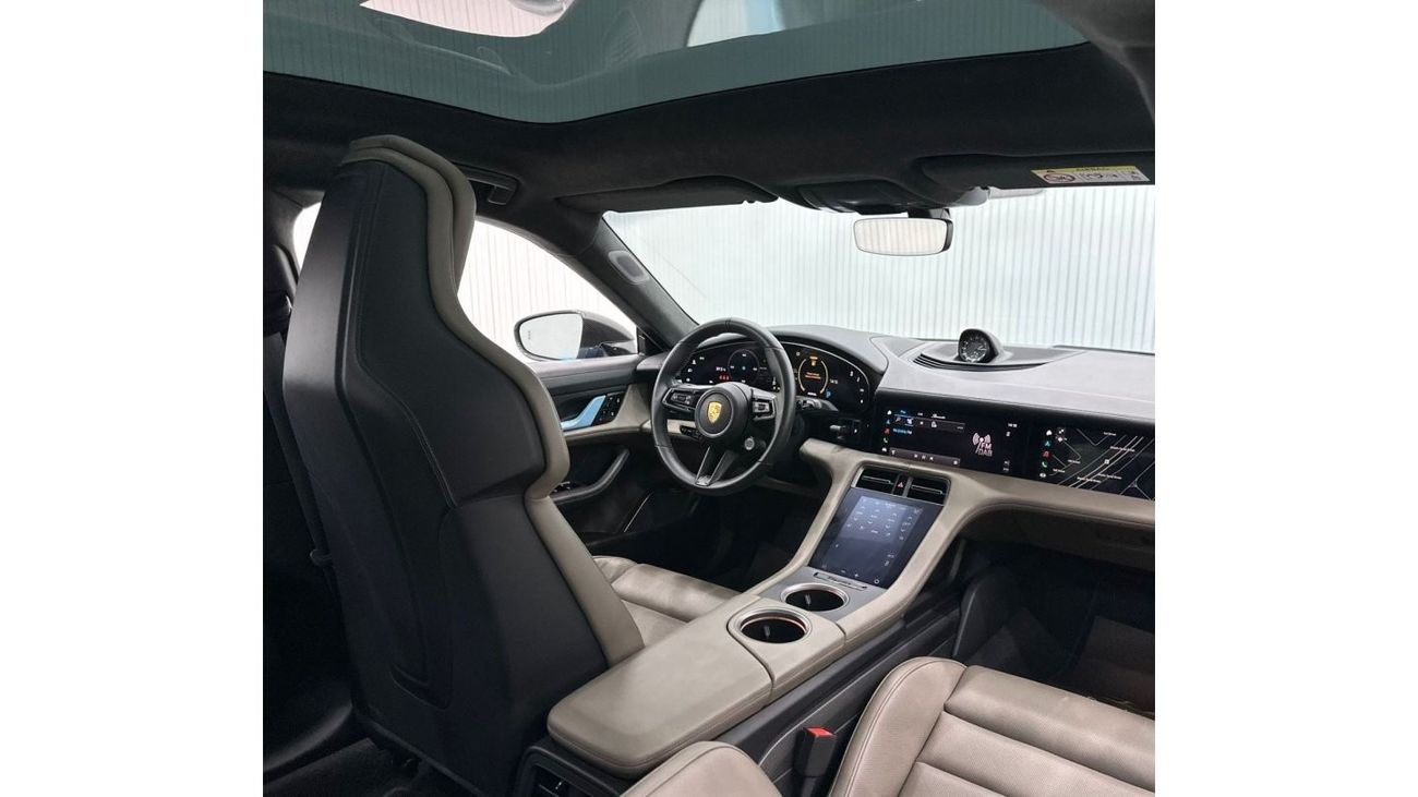 Porsche Taycan 2021 Porsche Taycan Turbo S, Porsche Warranty, Full Service History GCC