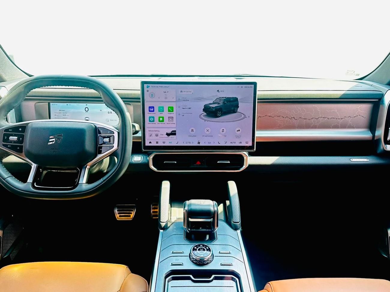 جيتور T2 LUXURY - 2025 - GCC SPECS -  SINGLE OWNER - UNDER WARRANTY & SERVICE CONTRACT FROM AGENCY