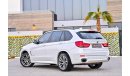 بي أم دبليو X5 xDrive50i M Sport | 2,722 P.M | 0% Downpayment | Full Option | Immaculate Condition