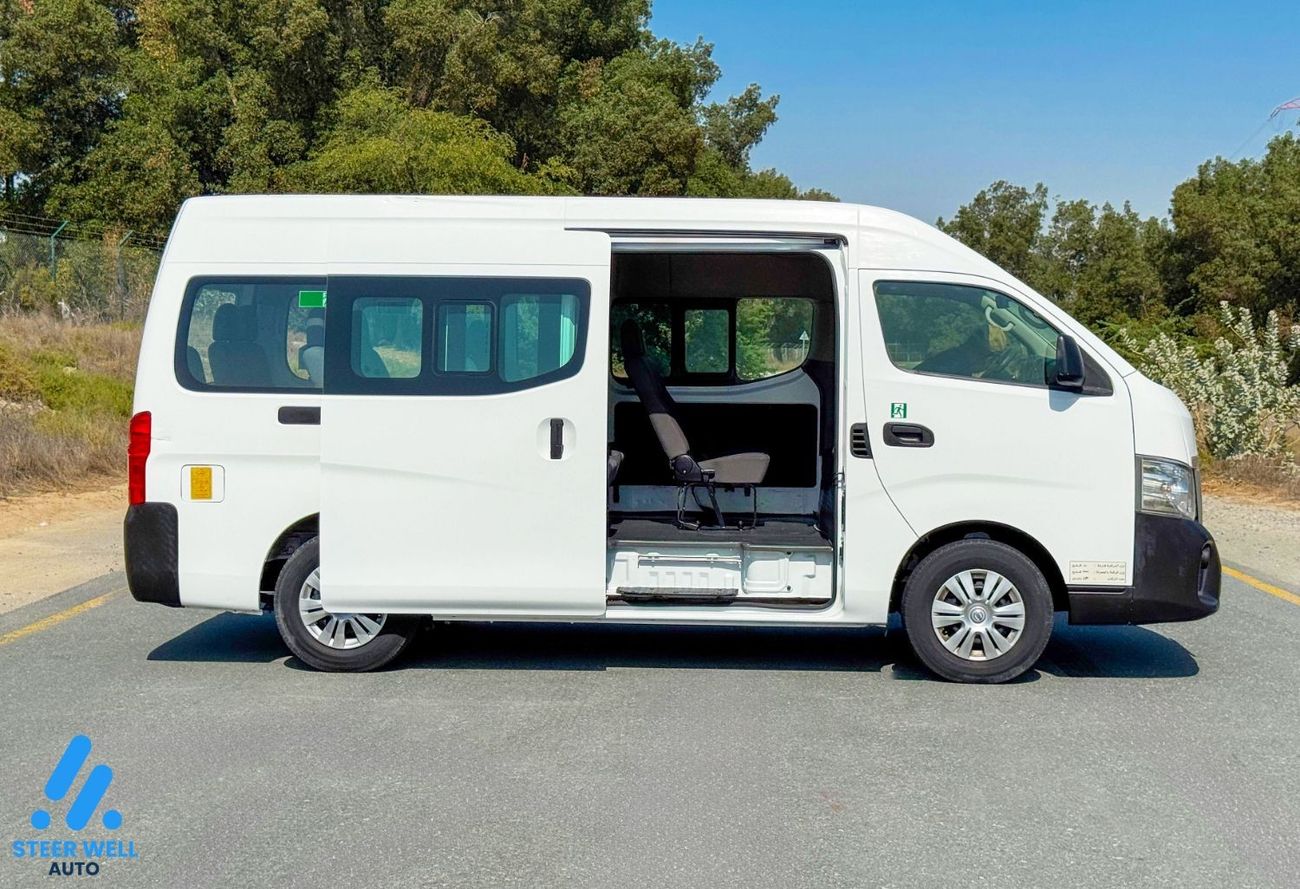 Nissan Urvan NV350 2.5L RWD HB 13 Seater - Good Performance - GCC Specs - Book now!