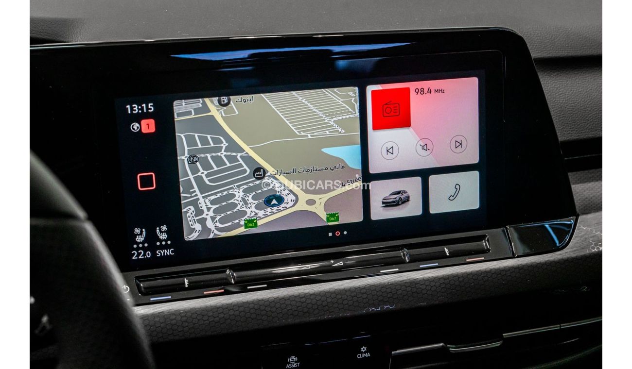 Volkswagen Golf GTI P1 2022 Volkswagen Golf GTI, 2026 VW Warranty, VW Service Package, Fully Loaded, Low KMs, GCC