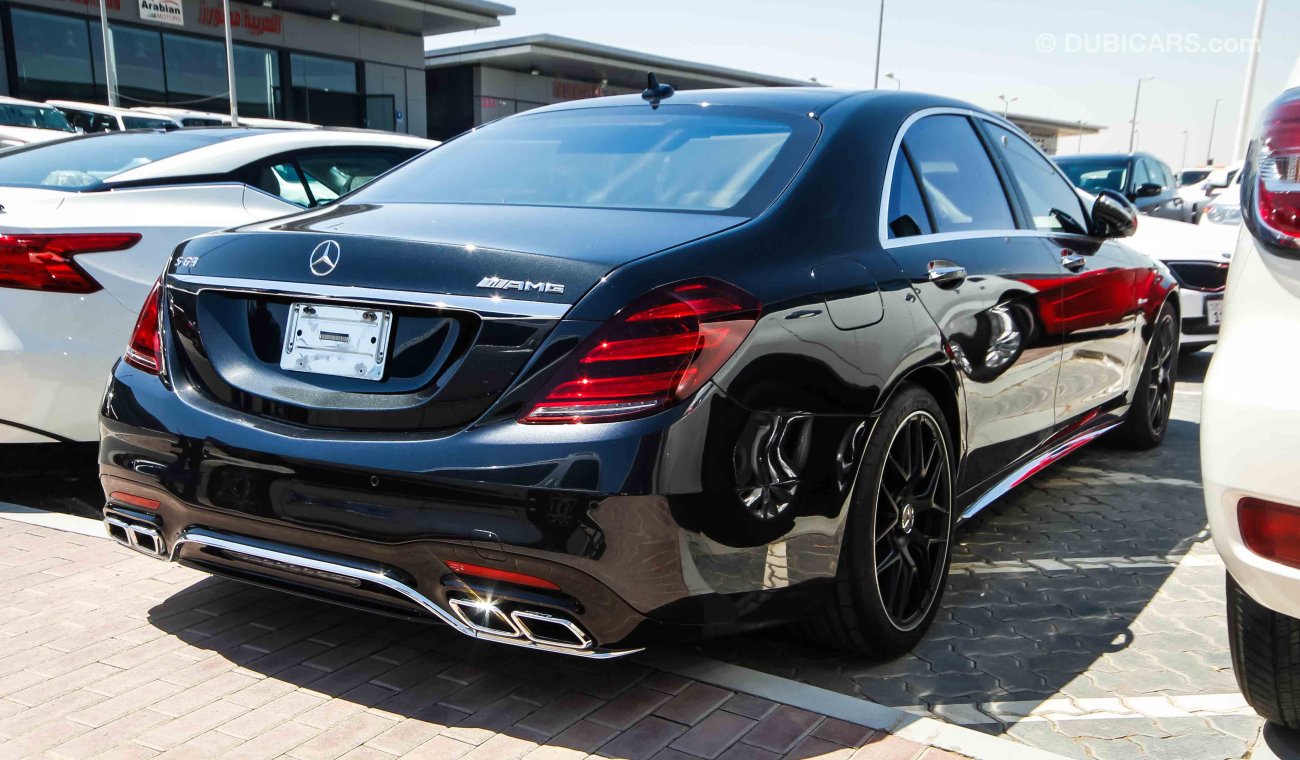 Mercedes-Benz S 550 With S63 AMG Body kit of 2018