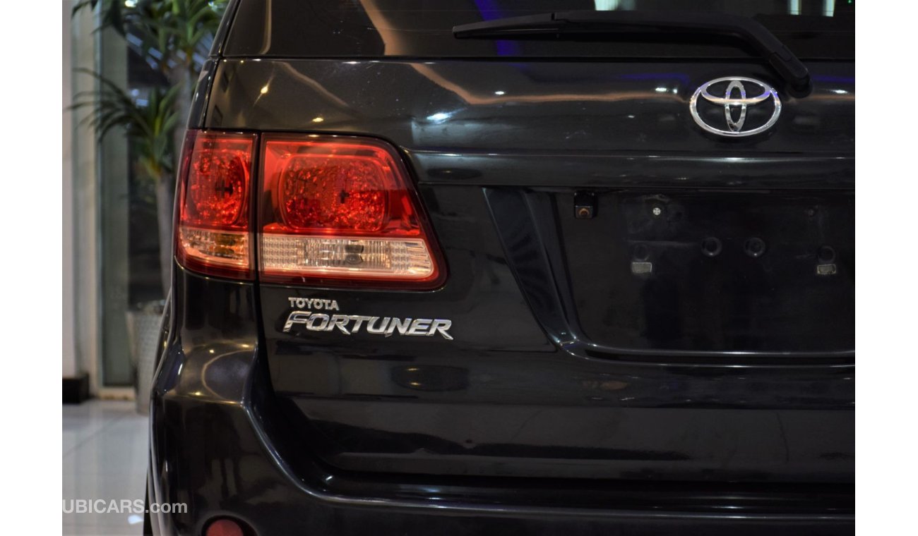 تويوتا فورتونر EXCELLENT DEAL for our Toyota Fortuner SR5 2.7 VVT-i 2006 Model!! in Black Color! GCC Specs