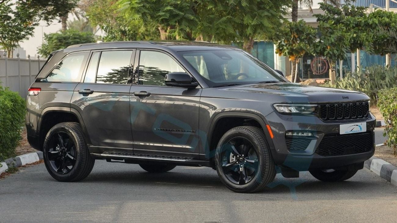 جيب جراند شيروكي Limited Plus Luxury V6 3.6L 4X4 GCC 2025 With 3 Years Warranty Or 60,000 Km @Official Dealer