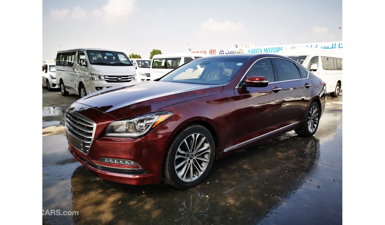 Hyundai Genesis 3.8L, 18' Alloy Rims, Push Start, Panoramic Roof, LED Fog Light, Driver Memory Seat, LOT-687