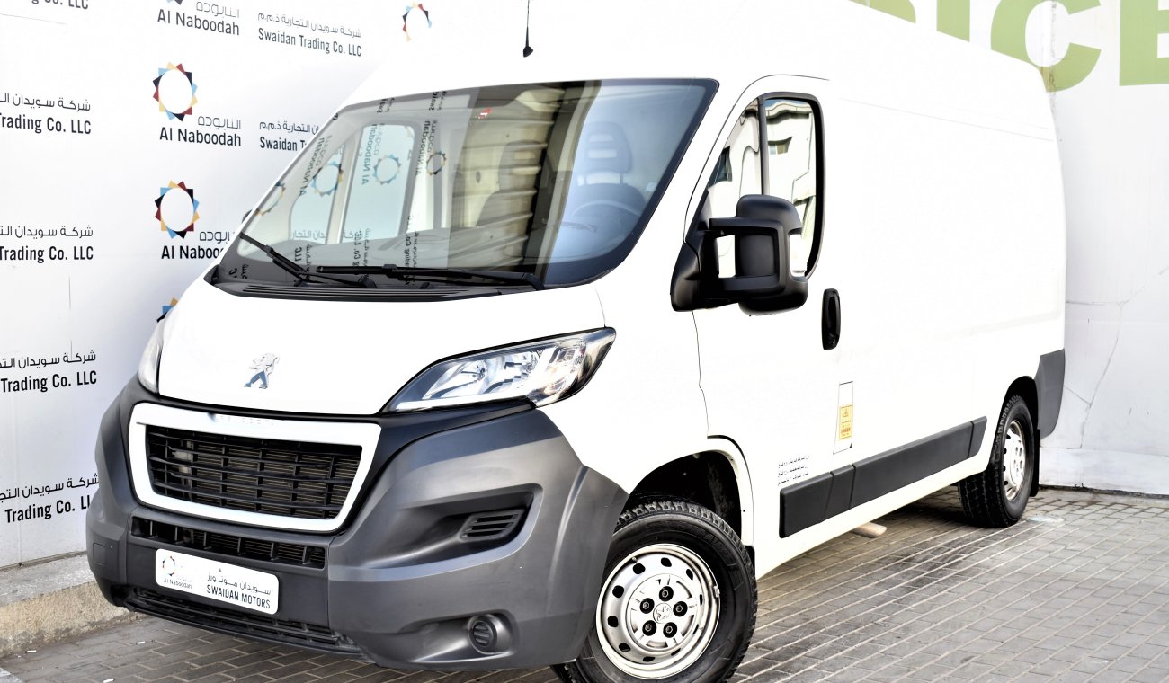 Peugeot Boxer AGENCY WARRANTY UP TO 2024 OR 100,000KM 2.2L L2 H2 DIESEL WITH CHILLER 2018 GCC SPECS