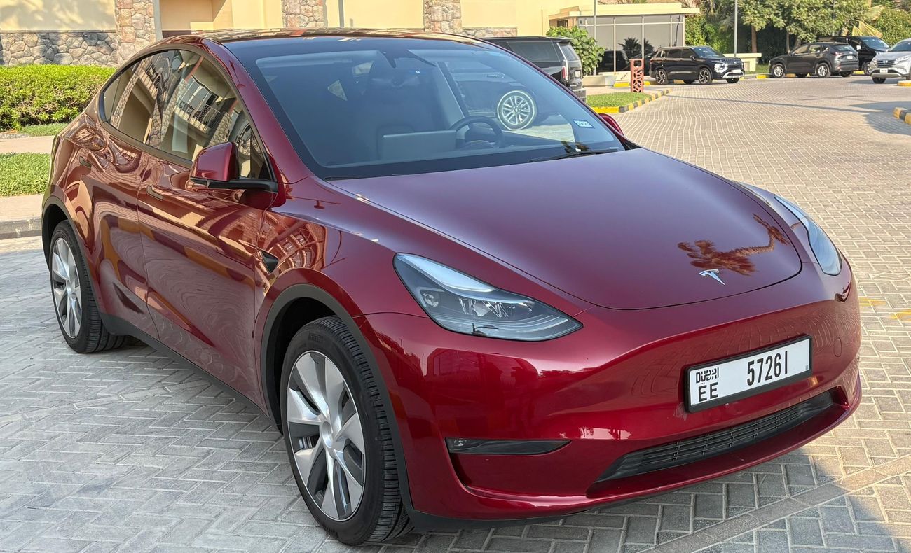 Tesla Model Y Long Range AWD Mars Red | 11k km Only | Perfect Condition | 109,900 AED