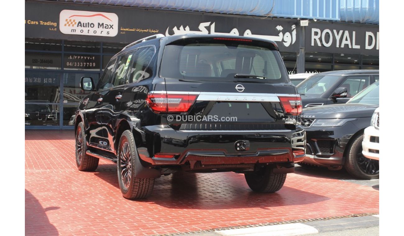 نيسان باترول (2023) V8 LE PLATINUM, GCC, UNDER WARRANTY AND SERVICE FROM LOCAL DEALER (Inclusive VAT)