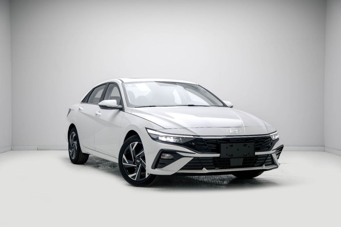 Hyundai Elantra GLX Elite 1.5L - White Inside Black | Export Only