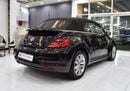 فولكس واجن بيتيل EXCELLENT DEAL for our Volkswagen Beetle Convertible ( 2017 Model ) in Black Color American Specs