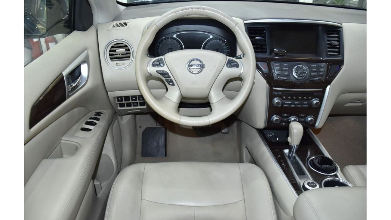 نيسان باثفايندر EXCELLENT DEAL for our Nissan Pathfinder SV 4WD ( 2013 Model ) in Blue Color GCC Specs