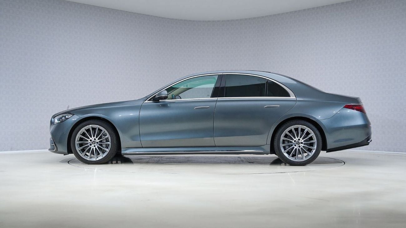 مرسيدس بنز S 500 Special Offer | AED 5,250 PM | Warranty Service Pack 2027, Super Low KM | S 500 AMG Line