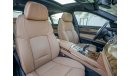 BMW 750Li | 1,939 P.M | 0% Downpayment | Full Option | Low Kilometers