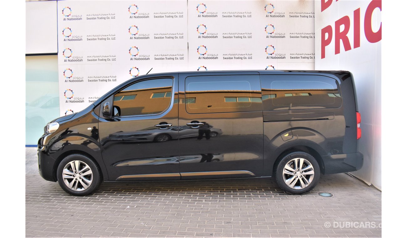 Peugeot Traveller AED 2448 PM | 2.0L L3 VIP BUSINESS GCC WARRANTY UP TO 2025 OR 100K KM