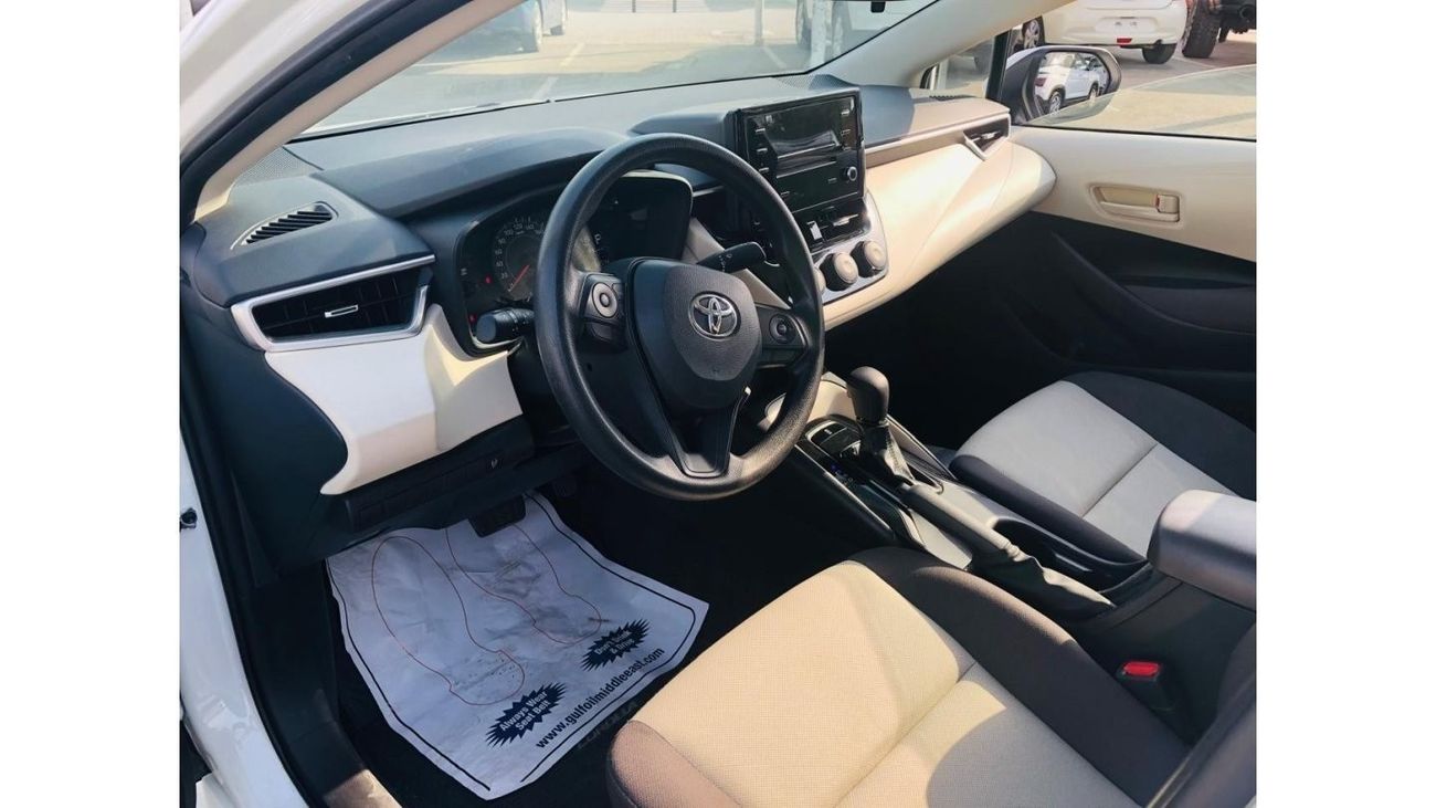 تويوتا كورولا SE+ تويوتا كورولا 1.6 خليجي 2020 صبغ وكاله بحاله ممتازه بدون حوادث