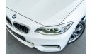 بي أم دبليو 235 2016 BMW 235i M-Sport / BMW Warranty & Service Pack