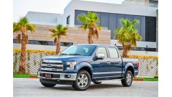 فورد F 150 Lariat FX4 Super Crew | 2,624 P.M | 0% Downpayment | Full Option |  Agency Warranty!