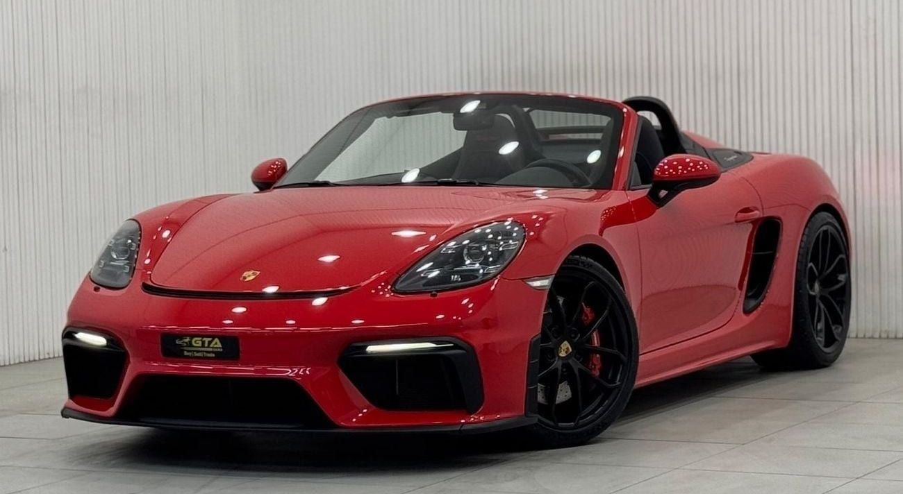 Porsche 718 Spyder 2020 Porsche 718 Spyder, Jan 2026 Porsche Warranty, Full Porsche Service History, GCC