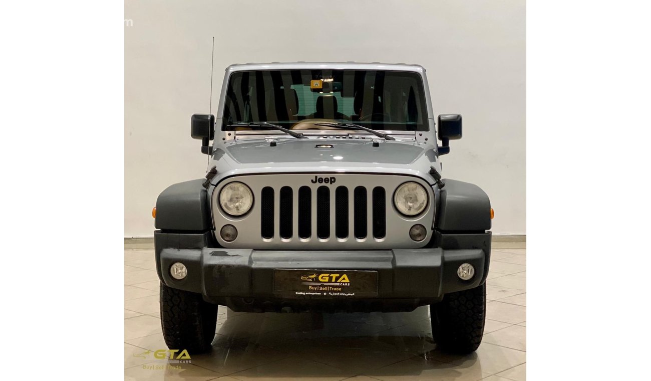 جيب رانجلر 2017 Jeep Wrangler Unlimited Sport 4WD, Full Service History, Warranty, GCC