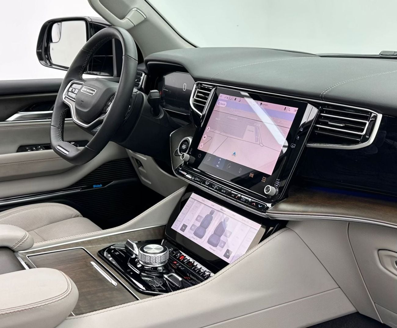 جيب جراند واجونير 2023 Jeep Grand Wagoneer Series 2, 2029 Jeep Warranty + Service Contract, Jeep Full Service History,