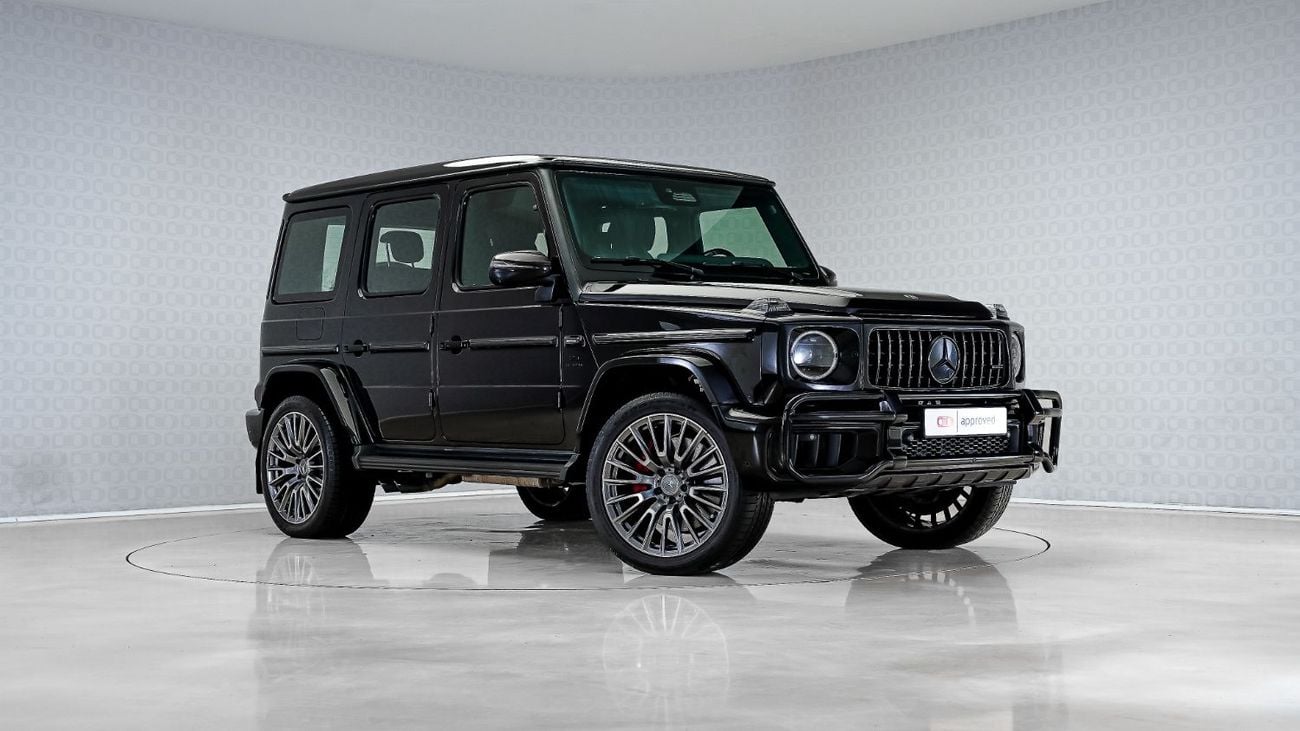 مرسيدس بنز G 63 AMG G63 AMG | AED 14,765 PM | Warranty October 2029 - Service October 2028 | GCC