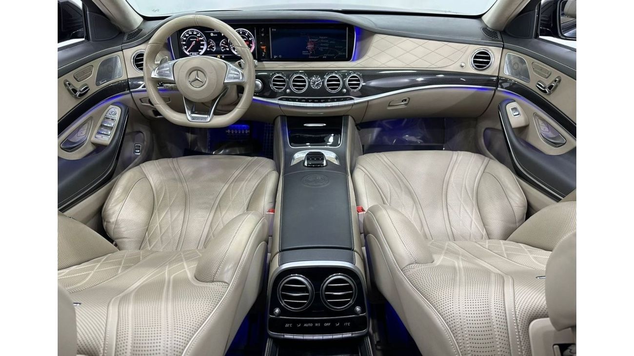 Mercedes-Benz S 63 AMG 2015 Mercedes Benz S63 4MATIC Brabus Edition, 1 Of 1, Full Service History, Fully Loaded, GCC