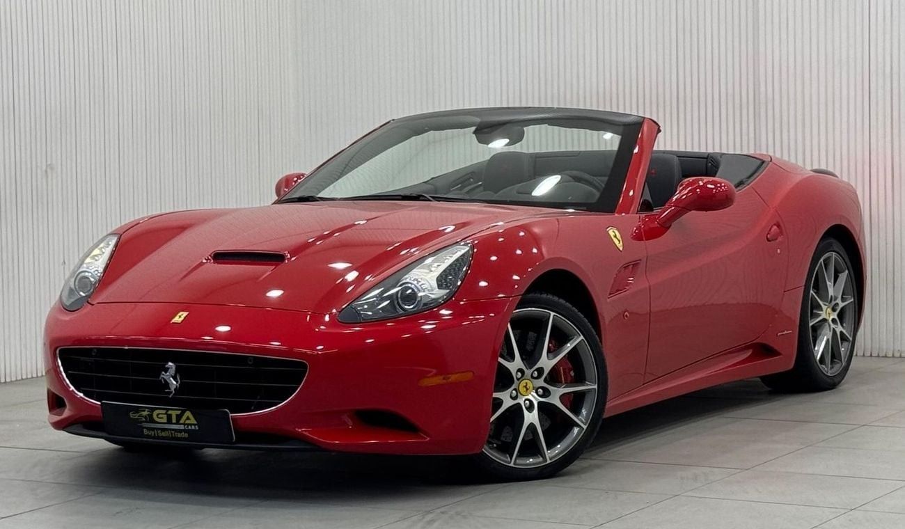 Ferrari California Std 4.3L (460 HP) 2013 Ferrari California, July 2025 Ferrari Warranty, Full Ferrari Service History,
