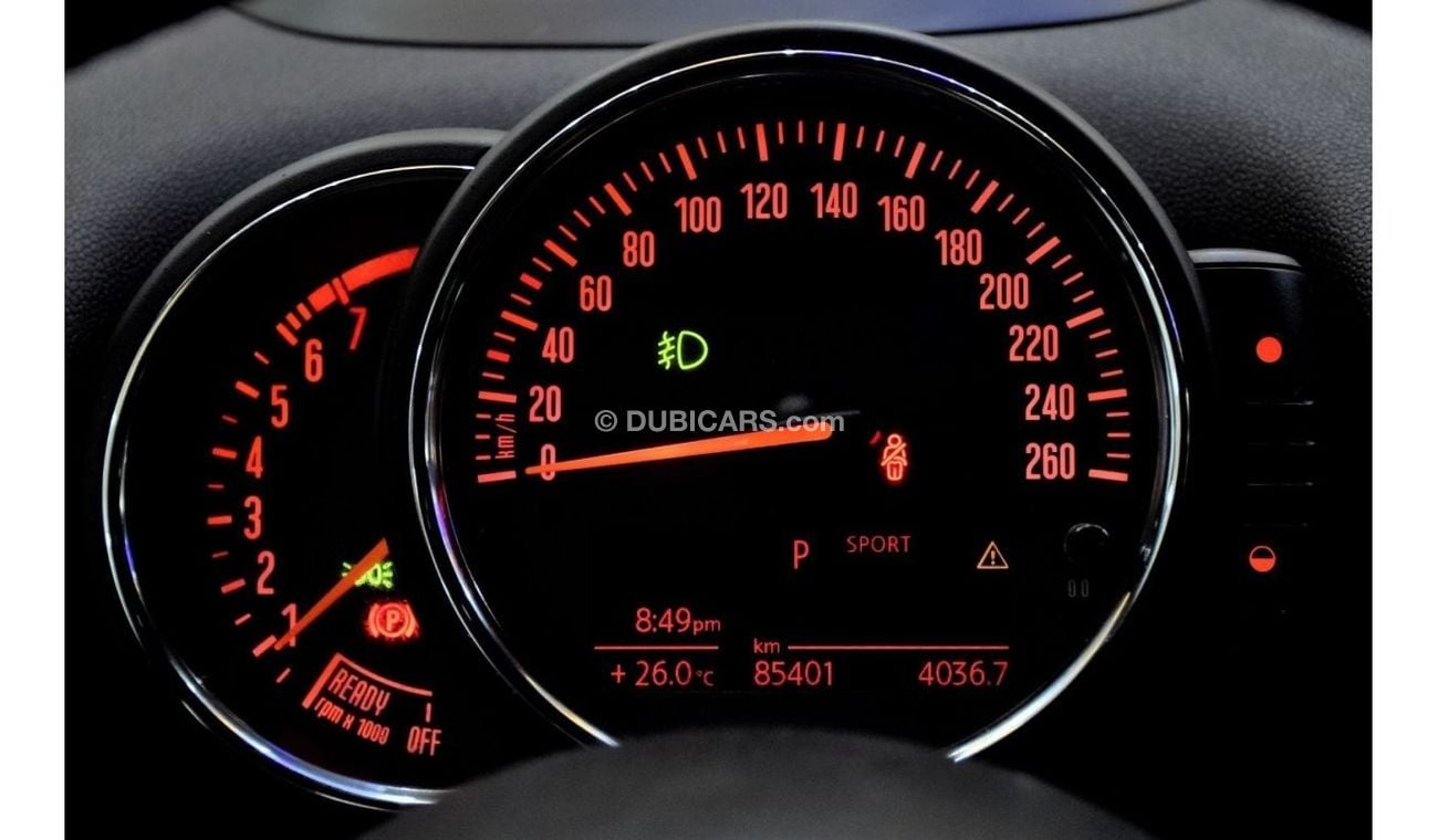 Mini Cooper S Countryman EXCELLENT DEAL for our Mini Countryman All4 Cooper S ( 2017 Model ) in Brown / Beige Color GCC Specs