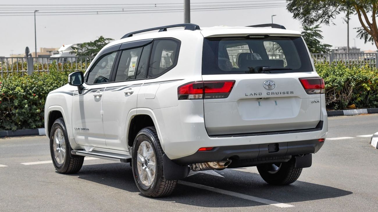 تويوتا لاند كروزر GXR ECTAGR027 - 2026 Toyota LC300 Std - 4.0L Petrol Auto - White with Black Interior