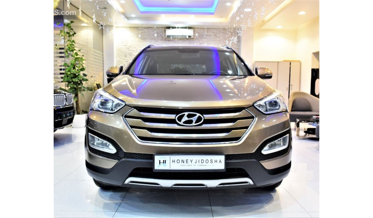 Hyundai Santa Fe 2015 Model!! in Brown Color! GCC Specs