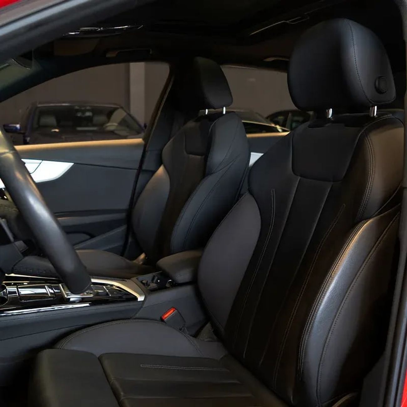 Audi A4 35 TFSI S Line 2.0L AED 1,877 pm • 0% Downpayment • A4 35TFSI S-Line • Agency Warranty