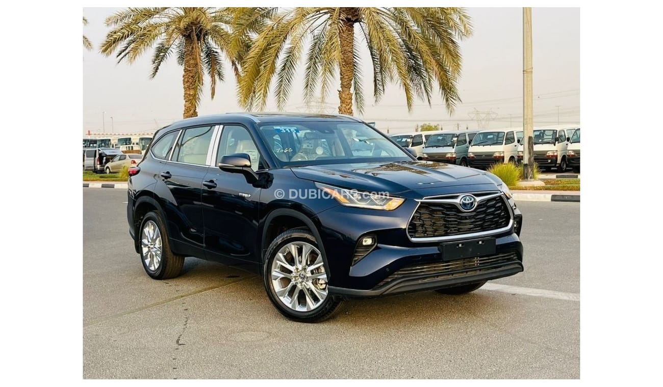 New TOYOTA HIGHLANDER LIMITED 2024 DARK BLUE 2024 for sale in Dubai ...