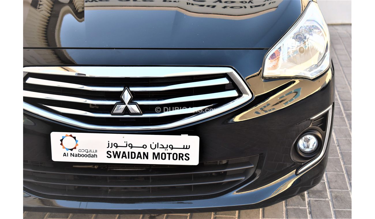 Mitsubishi Attrage AED 549 PM | 1.2L GLX GCC DEALER WARRANTY