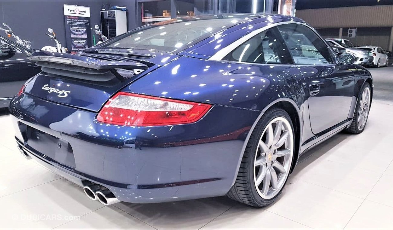 بورش 911 تارجا 4S PORSCHE TARGA 4S 2007 MODEL IN AMAZING CONDITION WITH A VERY LOW KM ONLY 63000 KM !!