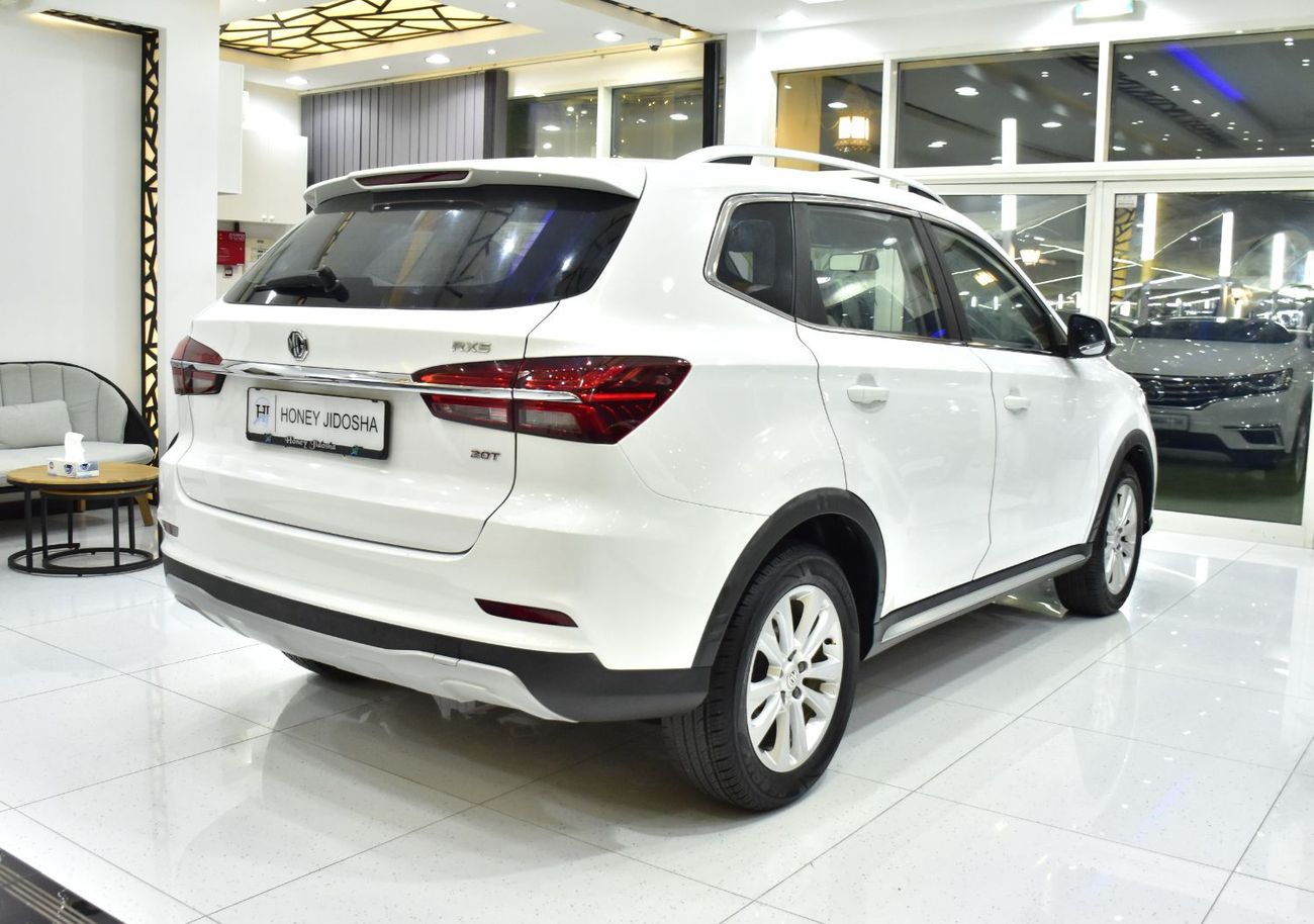 MG RX5 EXCELLENT DEAL for our MG RX5 ( 2022 Model ) in White Color GCC Specs