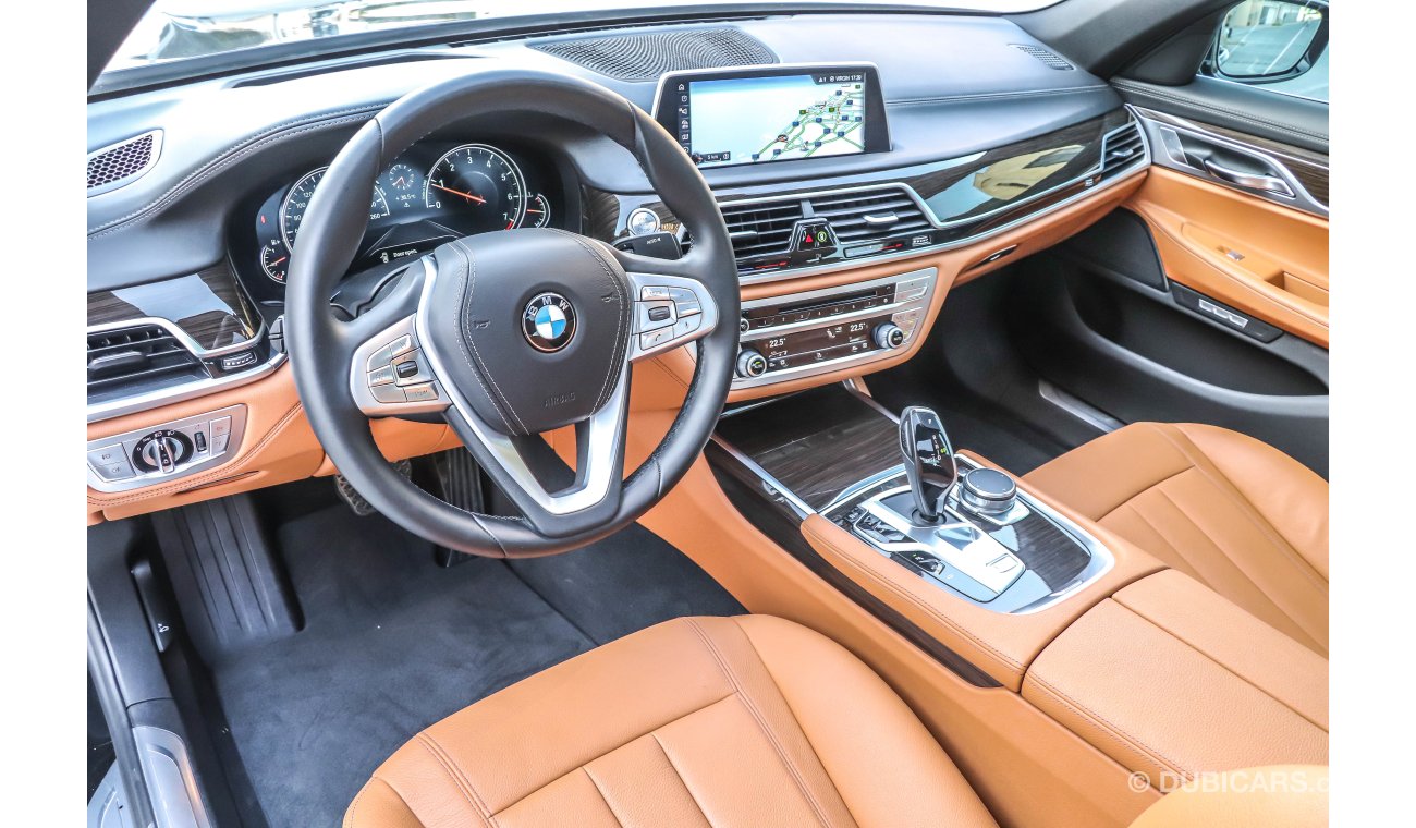 BMW 730Li Li AED 4744 P.M with 0% Down Payment