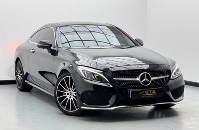 Mercedes Benz C300 STD 2017 Mercedes-Benz C300 Coupe, Mercedes Service History, Excellent Condition, GCC