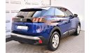 Peugeot 3008 AED 1605 PM | 1.6L ACTIVE GCC AGENCY WARRANTY