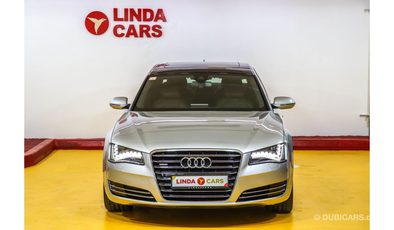 أودي A8 Audi A8L 3.0T 2013 GCC under Warranty with Zero Down-Payment.