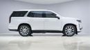 Cadillac Escalade Premium Luxury Platinum - Warranty until Sept 2026 - Approved Prepared Vehicle