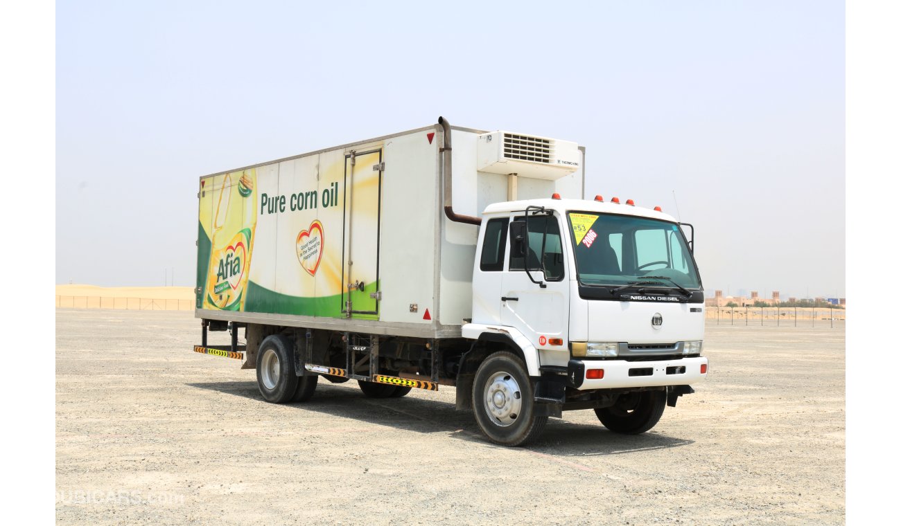 Nissan United Diesel MKD 210 10 TON TRUCK WITH THERMOKING V500 CHILLER