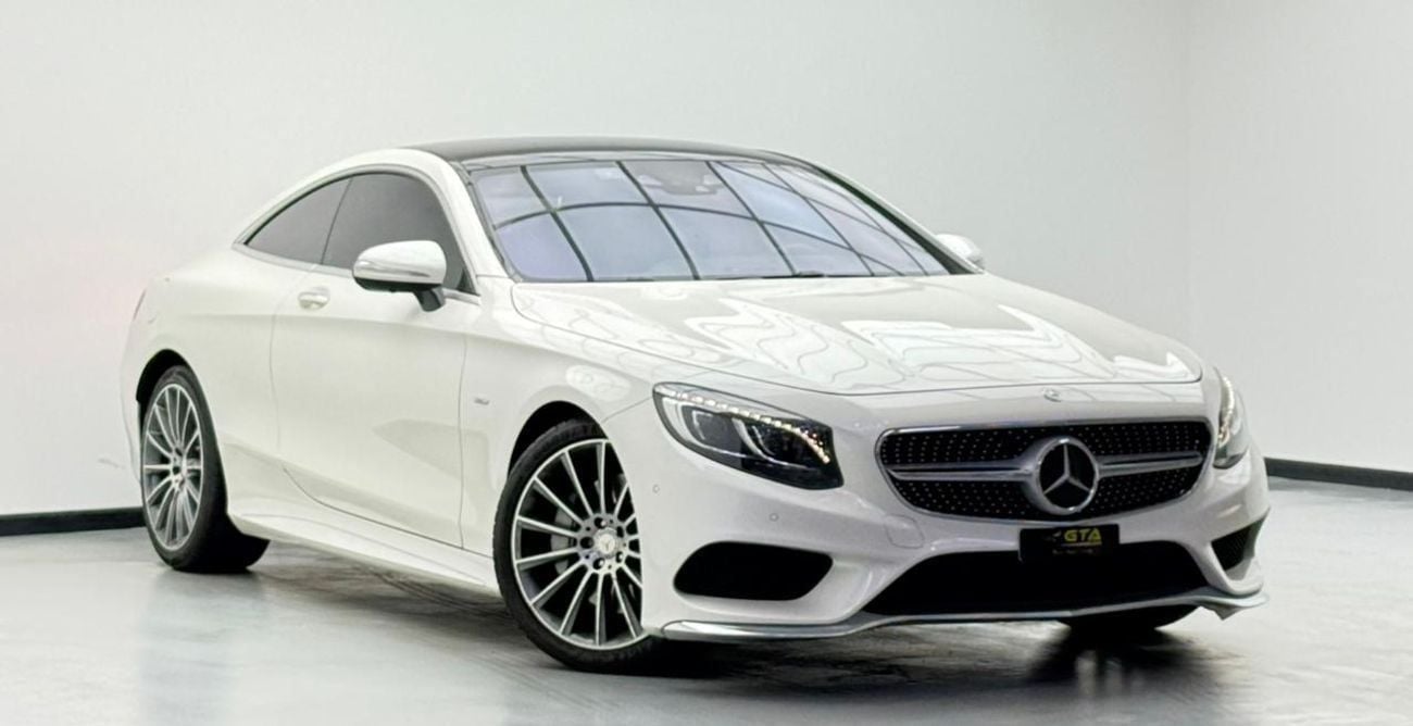 Mercedes Benz S 550 Coupe  2015 Mercedes Benz S550 4MATIC Coupe, Service History, Designo Package, Excellent Condition, Jap