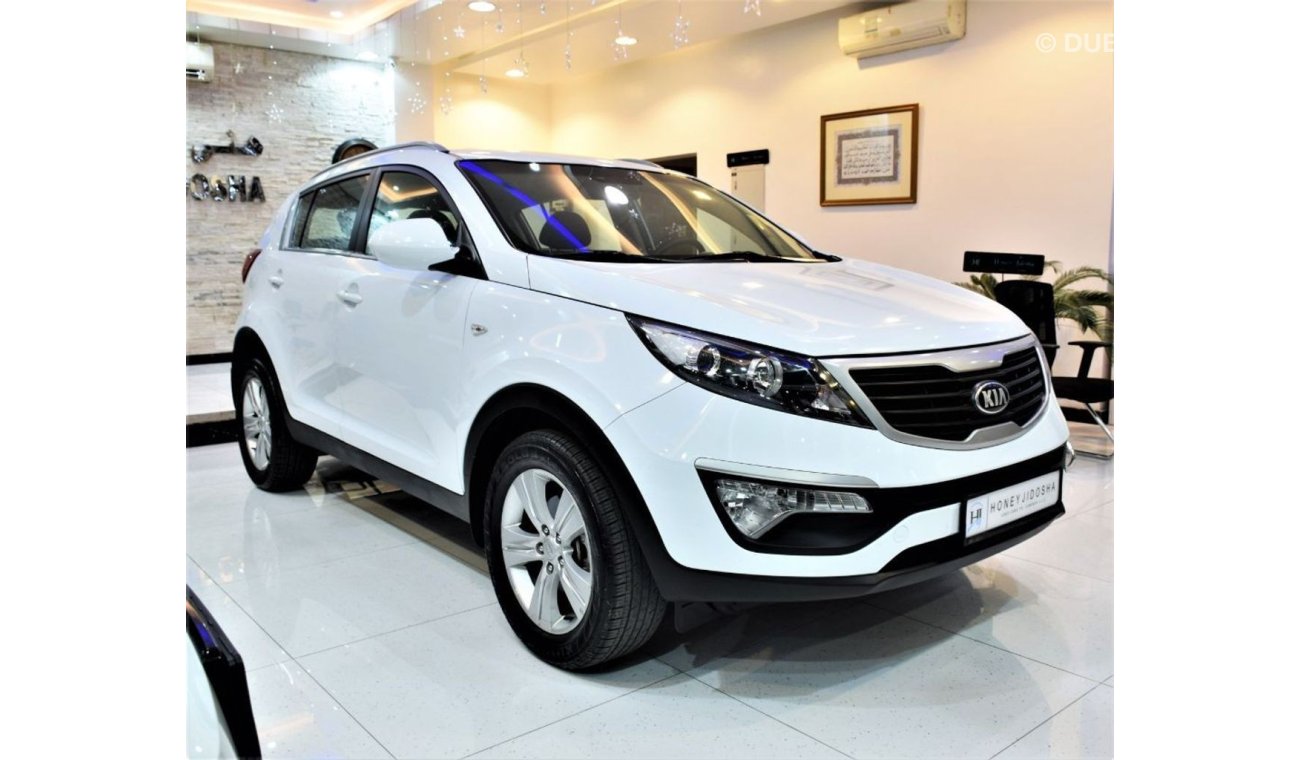 كيا سبورتيج ORIGINAL PAINT ( صبغ وكاله ) KIA Sportage 2014 Model! White Color! GCC Specs