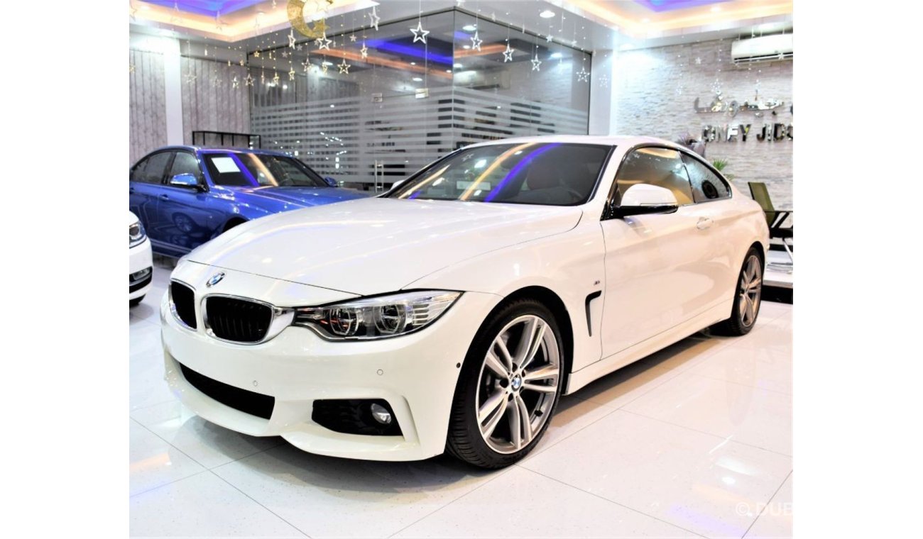 بي أم دبليو 435 AMAZING BMW 435i 2015 Model!! in White Color! GCC Specs