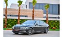 BMW 750Li Xdrive 4.4L | 3,817 P.M | 0% Downpayment | Full Option | Agency Warranty!