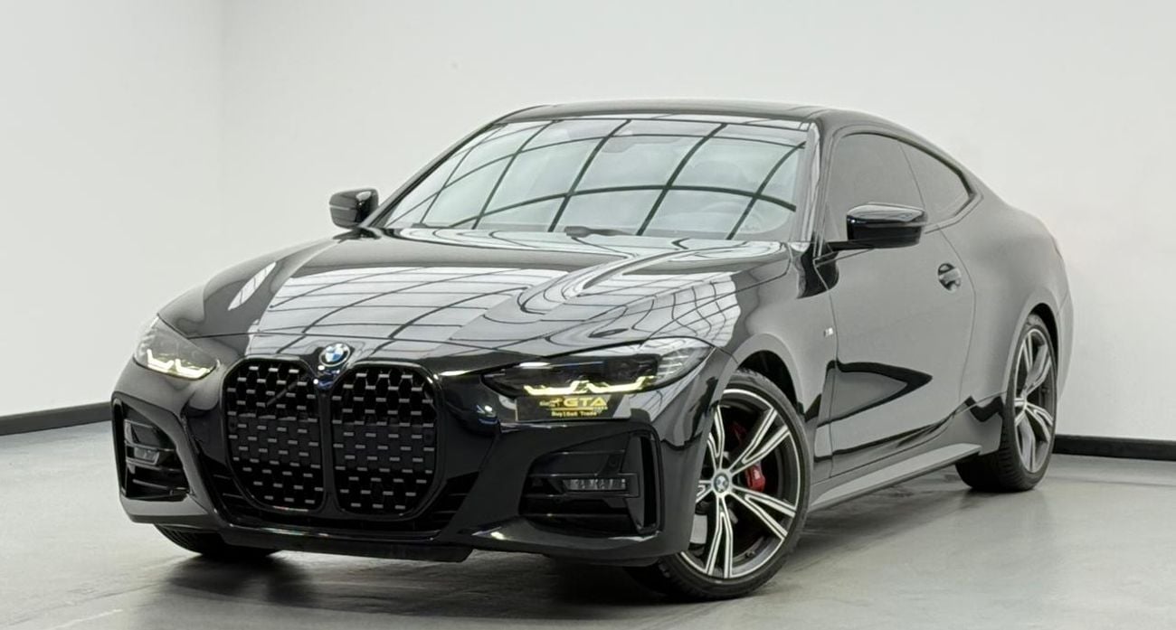 بي أم دبليو 430i M Sport 2.0L (258 HP) 2021 BMW 430i M-Sport Coupe, Warranty, Full BMW Service History, Very Low Km, 