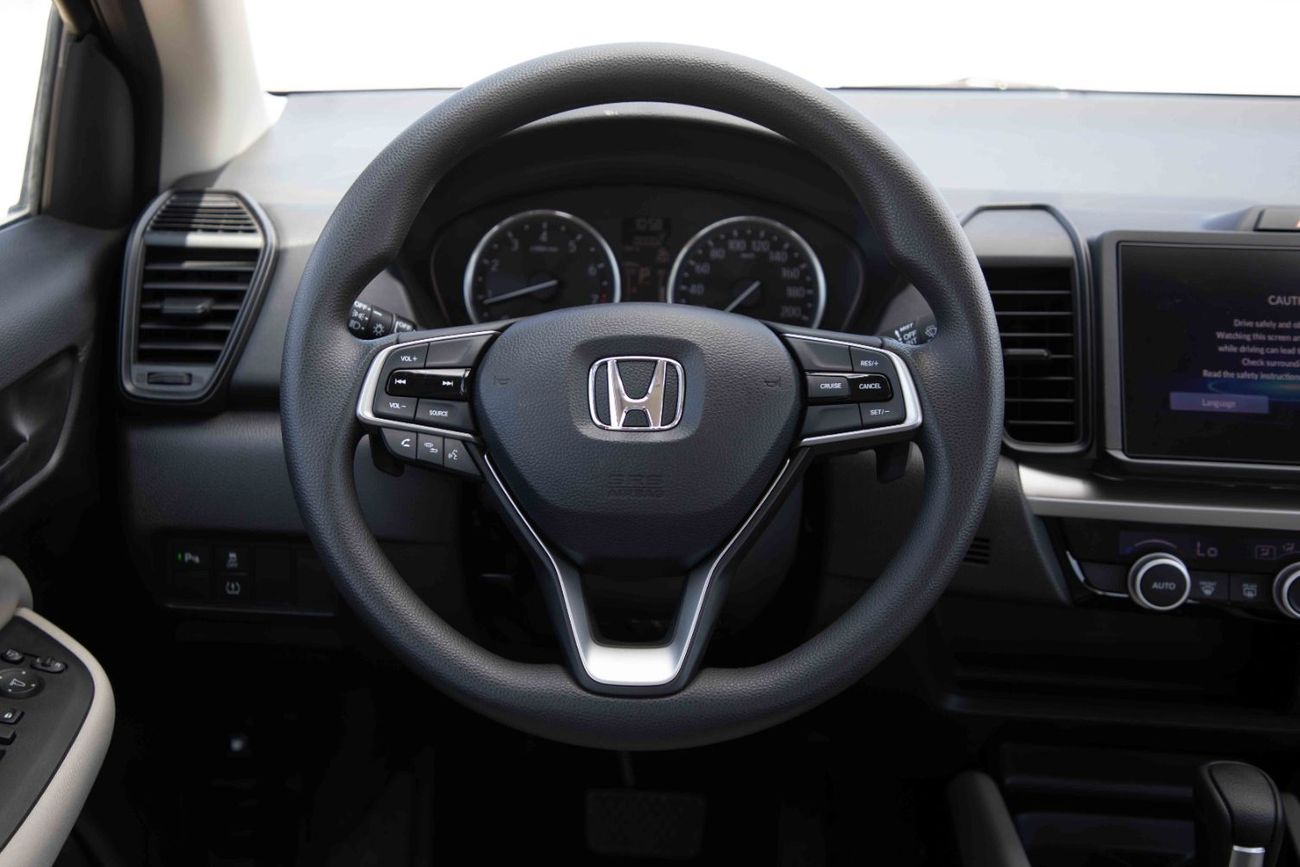 Honda City LXS 1.5L - Crystal Black Inside Ivory | Export Only