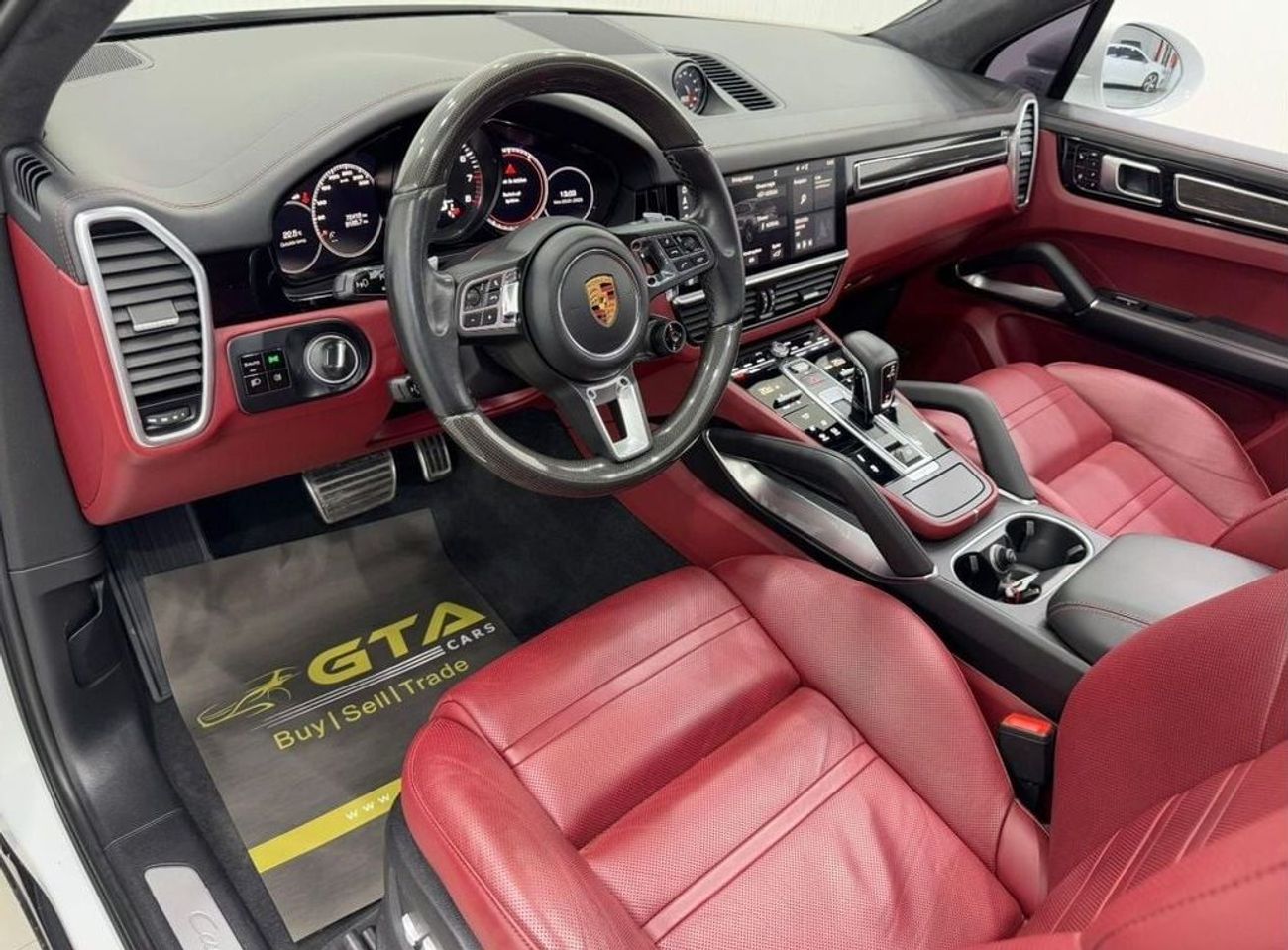 بورش كايان Turbo 4.0L (550 HP) 2019 Porsche Cayenne Turbo, August 2025 Porsche Warranty, Full Porsche Service H